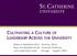 CULTIVATING A CULTURE OF LEADERSHIP ACROSS THE UNIVERSITY. Rebecca Hawthorne Ph.D., Director, MAOL Mary Ann Brenden M.S.W., Associate Professor