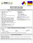 Material Safety Data Sheet