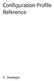 Configuration Profile Reference
