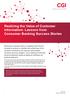 Realizing the Value of Customer Information: Lessons from Consumer Banking Success Stories