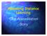 Assessing Distance Learning. One Accreditation Story