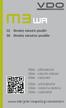 CZ Stručný návod k použití SK Stručný návod na použitie www.vdocyclecomputing.com/service