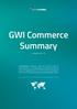 GWI Commerce Summary