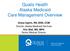 Qualis Health Alaska Medicaid Care Management Overview