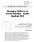 Messaging Platforms for Service Providers - Market Quadrant 2013...