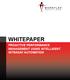 WHITEPAPER PROACTIVE PERFORMANCE MANAGEMENT USING INTELLIGENT INTRADAY AUTOMATION