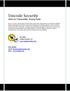 Unicode Security. Software Vulnerability Testing Guide. July 2009 Casaba Security, LLC www.casabasecurity.com
