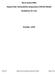 Nova Scotia EMO. Hazard Risk Vulnerability Assessment (HRVA) Model. Guidelines for Use. October, 2010