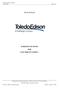 The Toledo Edison Company Toledo, Ohio Page 1 of 1. P.U.C.O. No. 8 SCHEDULE OF RATES FOR ELECTRICITY SUPPLY