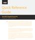 Quick Reference Guide