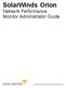 SolarWinds Orion Network Performance Monitor Administrator Guide