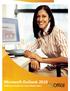Microsoft Outlook 2010. Reference Guide for Lotus Notes Users