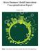 Green Business Model Innovation: Conceptualization Report