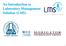 An Introduction to Laboratory Management Solution (LMS)