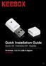 Quick Installation Guide. Guía de instalación rápida. Wireless 150 N USB Adapter W150NU
