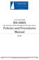 NH-HMIS. Policies and Procedures Manual