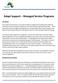 Adapt Support Managed Service Programs