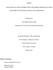 THESIS GIS BASED LOCATION OPTIMIZATION FOR MOBILE PRODUCED WATER TREATMENT FACILITIES IN SHALE GAS OPERATIONS. Submitted by. Amol Hanmant Kitwadkar