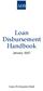 Loan Disbursement Handbook