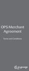 OPS Merchant Agreement