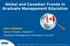 Global and Canadian Trends in Graduate Management Education