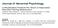 Journal of Abnormal Psychology