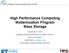 High Performance Computing Modernization Program Mass Storage