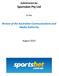 Submission by Sportsbet Pty Ltd. to the. Review of the Australian Communications and Media Authority