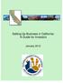 Setting Up Business in California: A Guide for Investors