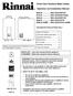 Direct Vent Tankless Water Heater. Operation and Installation Manual