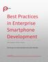 Best Practices in Enterprise Smartphone Development
