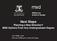 Next Steps Planning a New Direction? MSD Options From Any Undergraduate Degree. Prof. Philip Goad Director, Melbourne School of Design
