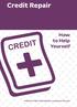 Credit Repair How to Help Yourself