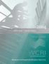 AN N UAL REPORT + RESEARCH REVI EW. Workers Compensation Research Institute