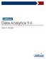 Data Analytics 9.6. User's Guide