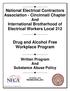 Drug and Alcohol Free Workplace Program