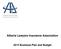 Alberta Lawyers Insurance Association. 2014 Business Plan and Budget