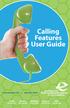 Calling Features User Guide