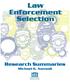 Law Enforcement Selection