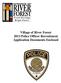 Village of River Forest 2013 Police Officer Recruitment Application Documents Enclosed
