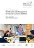Health Care and Management in Tropical Countries (HCMTC)