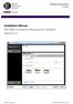 Installation Manual SW 6000 Conference Management Software Version 6.2