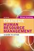 STRATEGIC HUMAN RESOURCE MANAGEMENT