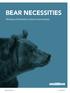 BEAR NECESSITIES. Working with Russia in times of uncertainty