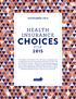 NOVEMBER 2014 HEALTH INSURANCE CHOICES FOR