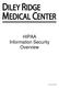 HIPAA Information Security Overview
