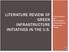 LITERATURE REVIEW OF GREEN INFRASTRUCTURE INITIATIVES IN THE U.S. Presentation by: Emily Dawes Jessica Moore Ekene Obi- Okoye