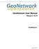 GeoNetwork User Manual