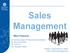 Sales Management Main Features