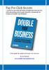 A free guide for readers of Double Your Business. By Lee Duncan www.double Your Business.com